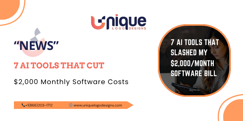 7 AI Tools That Cut $2,000 Monthly Software Costs